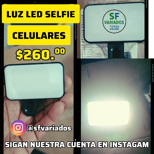 Imagen 1 de LUZ LED SELFIE CELULARES