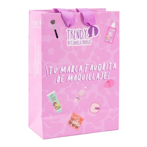 Imagen 1 de Bolsa Papel Morada Pequeña Trendy