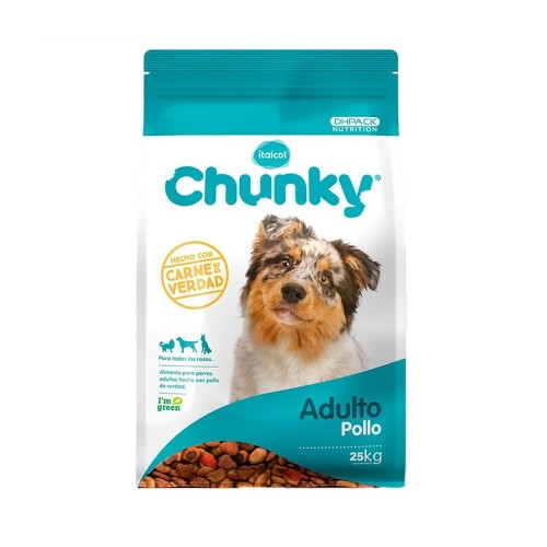 Imagen 1 de CHUNKY ADULTO 25KG POLLO