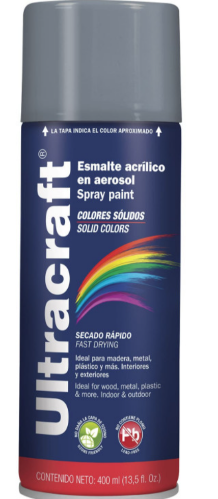 Imagen 1 de Aerosol gris