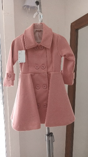 Imagen 1 de Abrigo rosa T-2 botones
