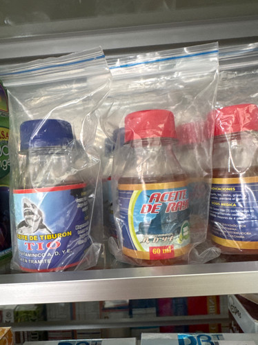 Imagen 1 de Aceite tiburón y raya