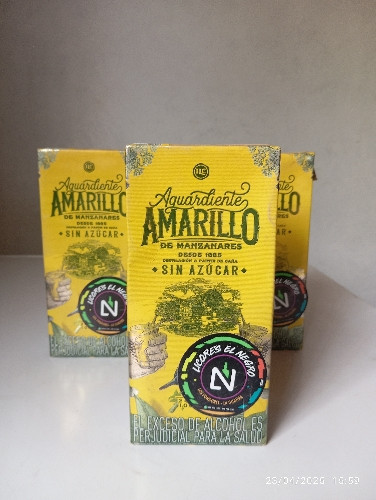 Imagen 1 de Aguardiente amarillo de manzanares tetra