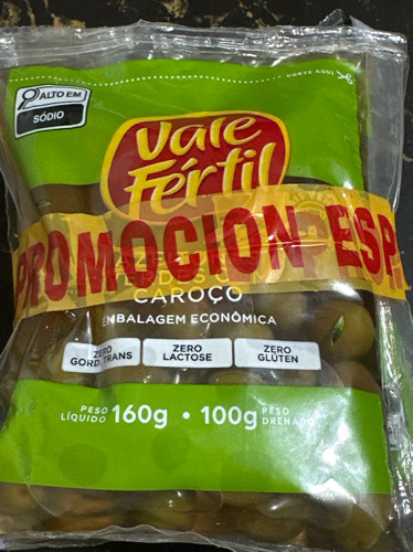 Imagen 1 de Aceitunas con carozo vale fértil pack x2 /160g
