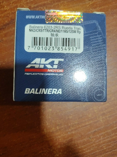 Imagen 1 de Balinera 6203