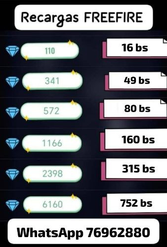 Imagen 1 de 2398 diamantes de FREEfire