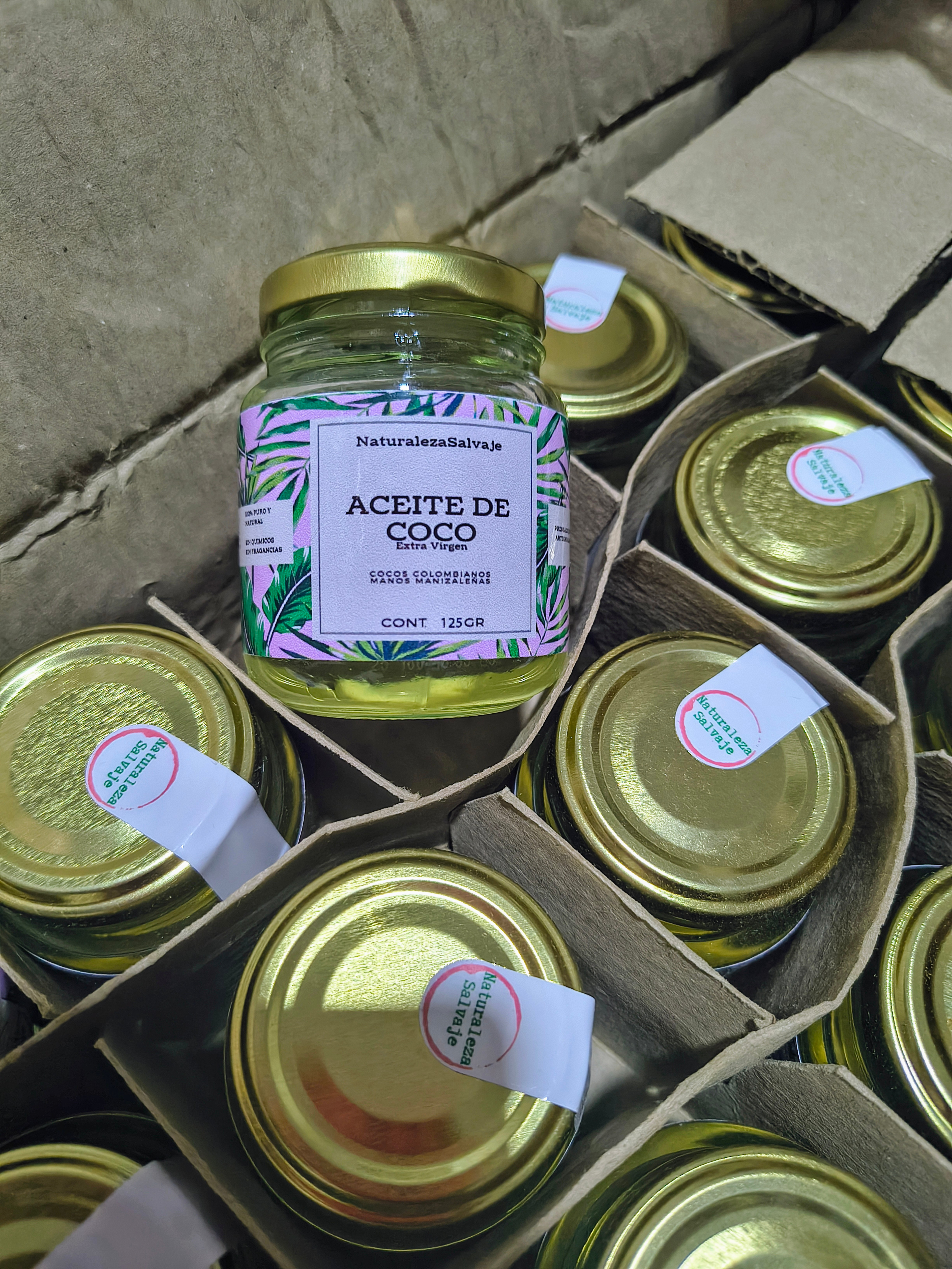 Imagen 1 de Aceite de coco extra virgen 125ml