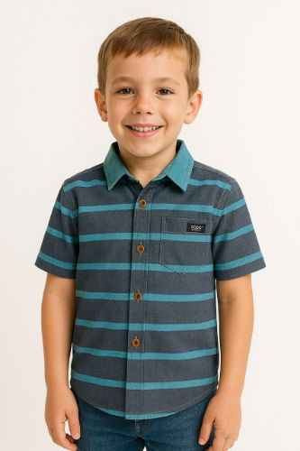 Imagen 1 de Camisa m/c rayas