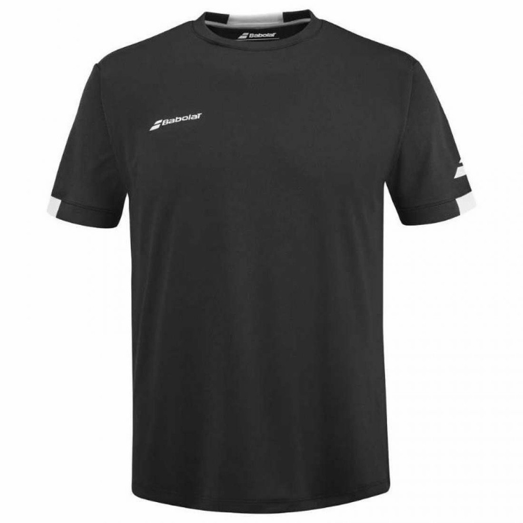 Imagen 1 de Camiseta Babolat Play Crew Negro Blanco