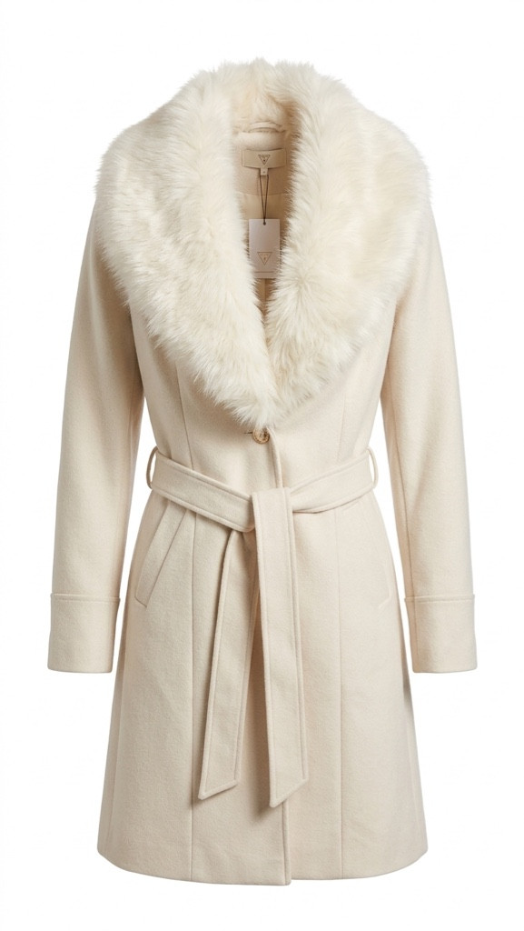 Imagen 1 de Abrigo Blanco Guess