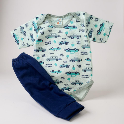 Imagen 1 de Conjunto 2pzs Azul/Gris