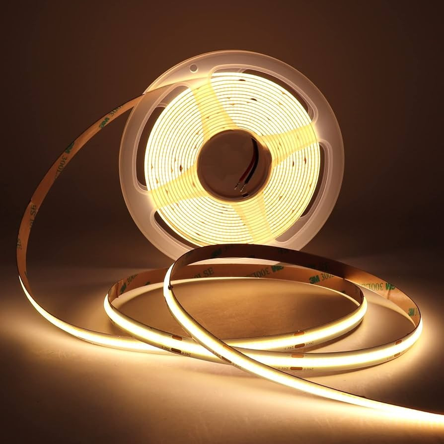 Imagen 1 de Cinta cob calida 12v 5 metros