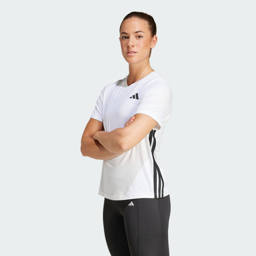 Imagen 1 de Blusa Adidas Blanco Rayas
