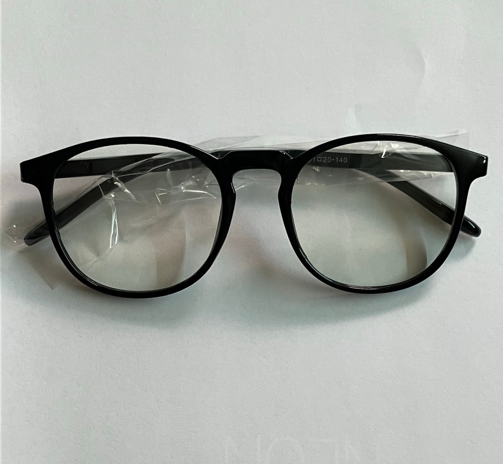 Imagen 1 de Lentes Anti-reflejo y luz azul Redondos (Negros)