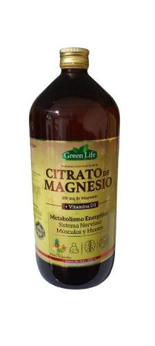 Imagen 1 de Citrato de Magnesio Liquido Fórmula Completa, Frasco 1000ml