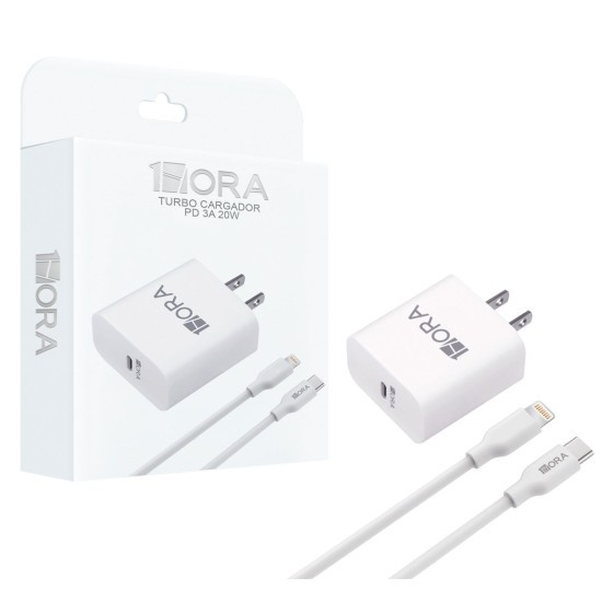 Imagen 1 de 1 HORA CARGADOR IPHONE 20W