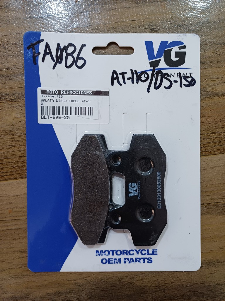 Imagen 1 de Balatas Disco CRF 250/300