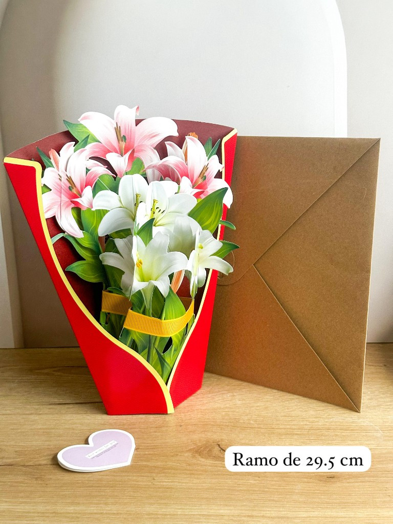 Imagen 1 de Arreglos florales de papel