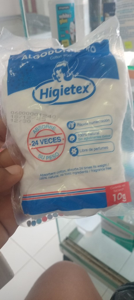 Imagen 1 de Algodón Higietex × 10g