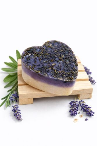 Imagen 1 de Jabón corazón de lavanda
