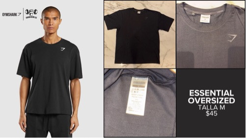 Imagen 1 de ESSENTIAL OVERSIZED GS NEGRA
