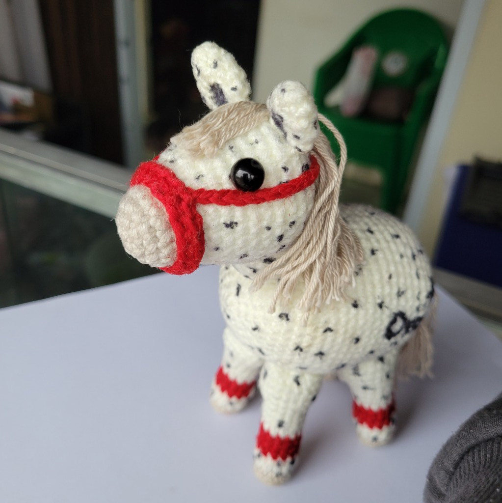 Imagen 1 de Caballo Amigurumi 20cm