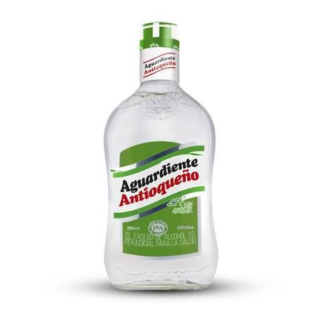 Imagen 1 de Aguardiente verde 750ml und