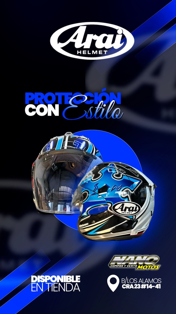 Imagen 1 de Casco arar negro azul
