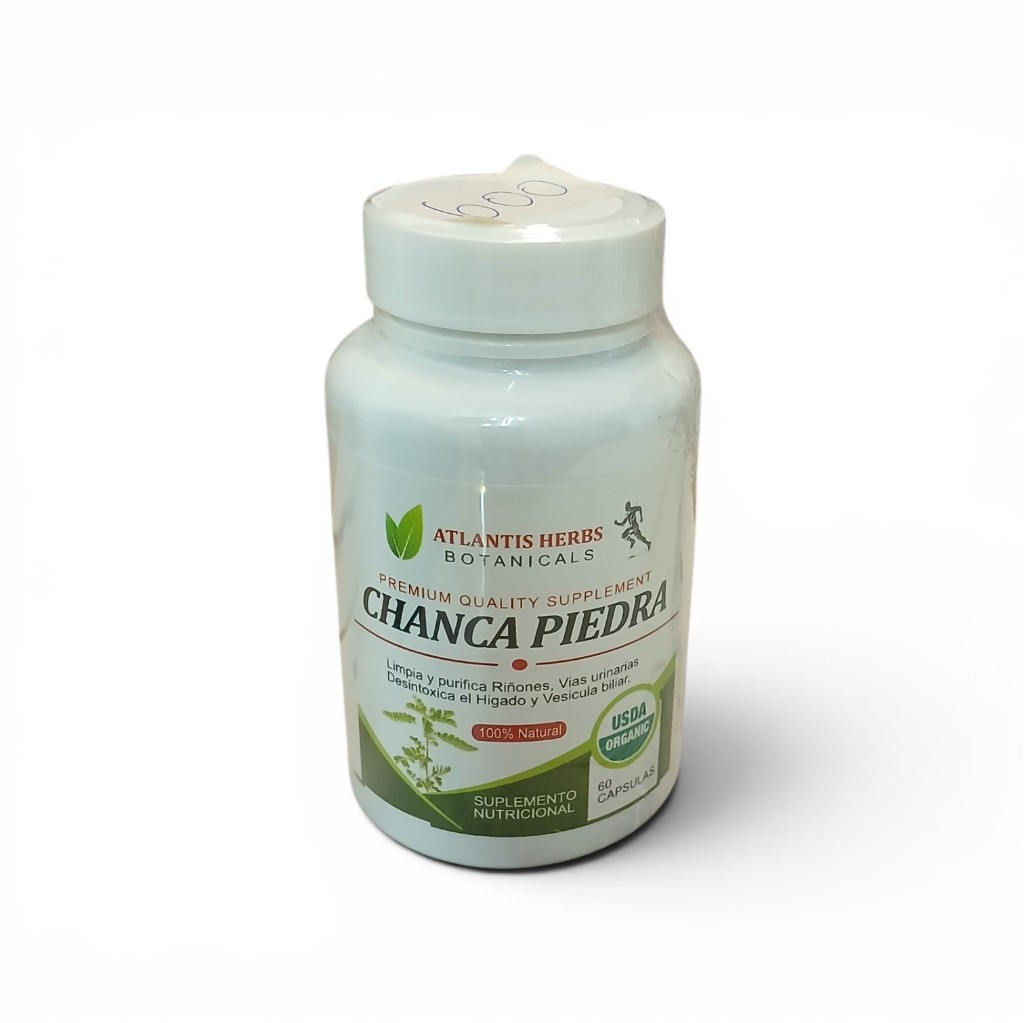 Imagen 1 de ATLANTIS HERBS CHANCA PIEDRA 400 MG 60 CAPSULA