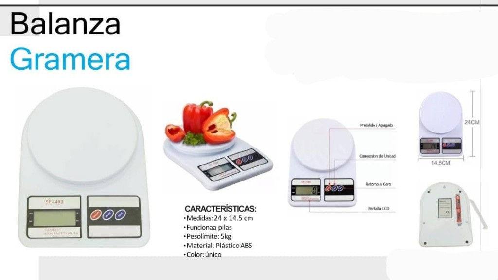 Imagen 1 de 1balanza gramera