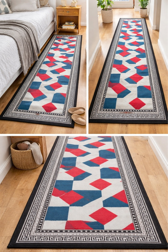 Imagen 1 de Alfombra pasillera 1.50x60cms y 1.80x60cms - Diversos diseños