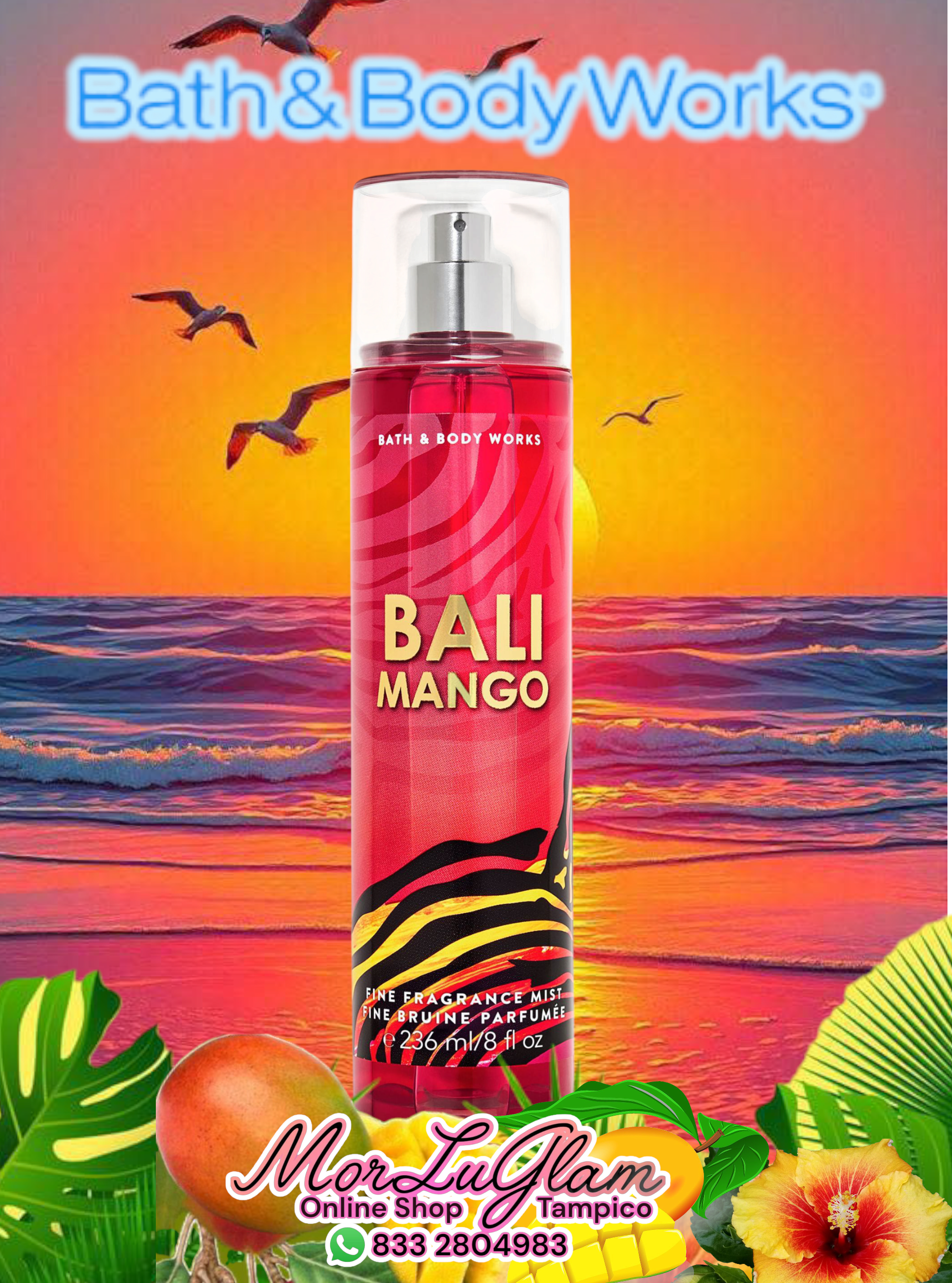 Imagen 1 de BALI MANGO Body Mist 236 ML.