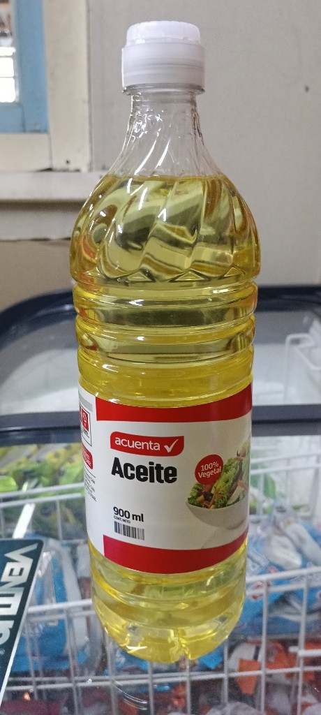 Imagen 1 de aceite vegetal acuenta 900 ml