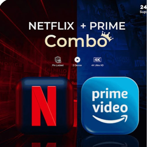 Imagen 1 de Combo Netflix + Prime