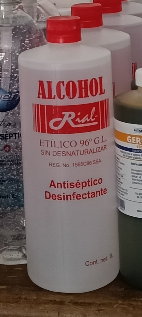 Imagen 1 de Alcohol Etílico 96° Envase de litro