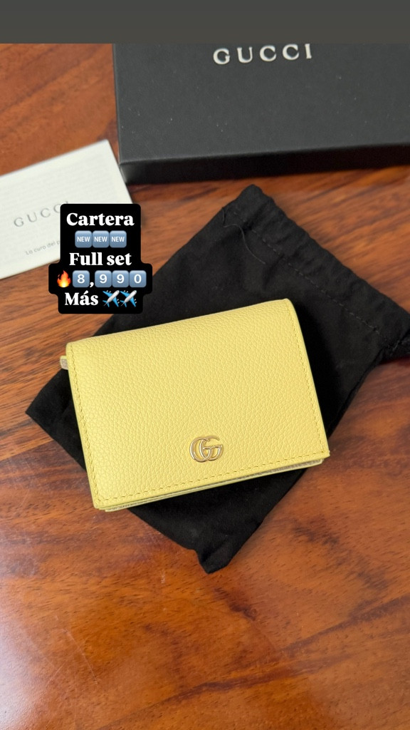 Imagen 1 de Cartera gg amarilla