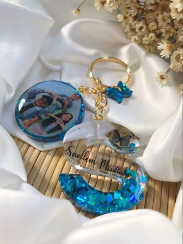 Imagen 1 de LLAVERO CON FOTO E INICIAL