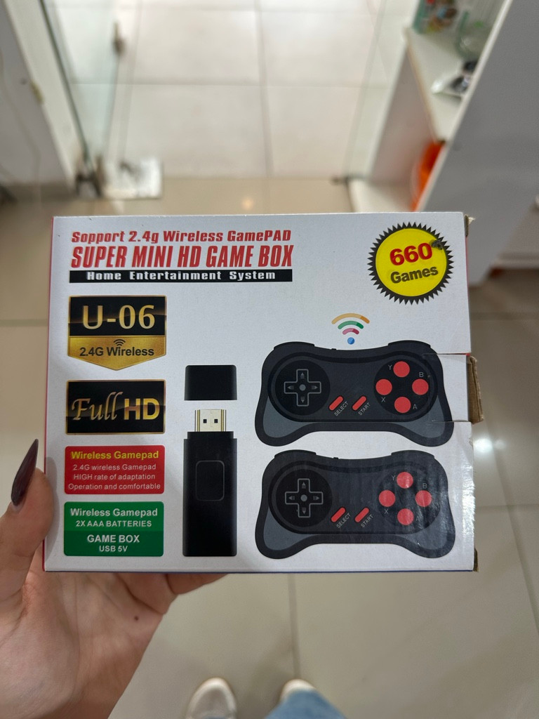 Imagen 1 de 660 juegos consola retro inalámbrica