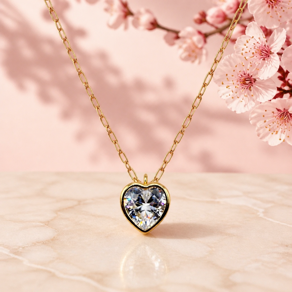 Imagen 1 de Collar con corazón