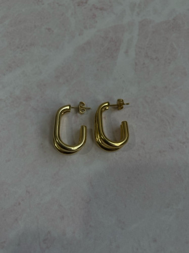 Imagen 1 de Argollas grandes acero inoxidable