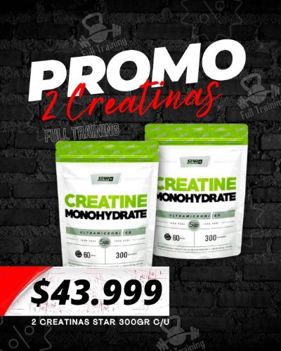 Imagen 1 de 1 PROMO 2 CREATINAS STAR NUTRITION