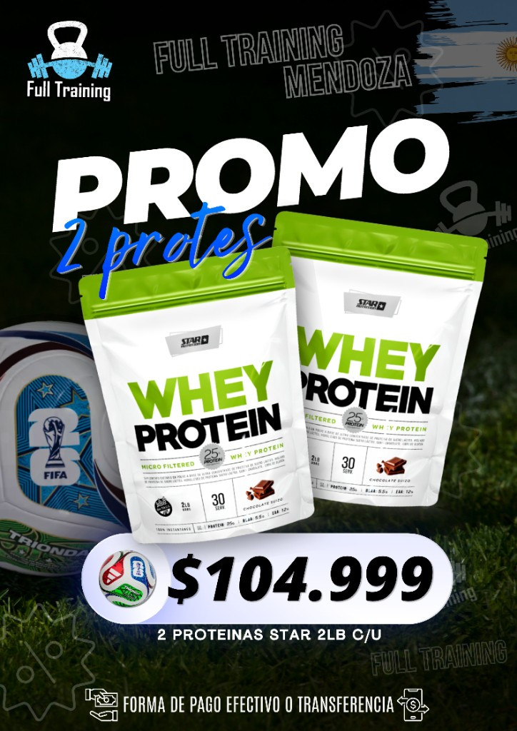 Imagen 1 de 1 PROMO STAR NUTRITION WHEY PROTEIN DOYPACK