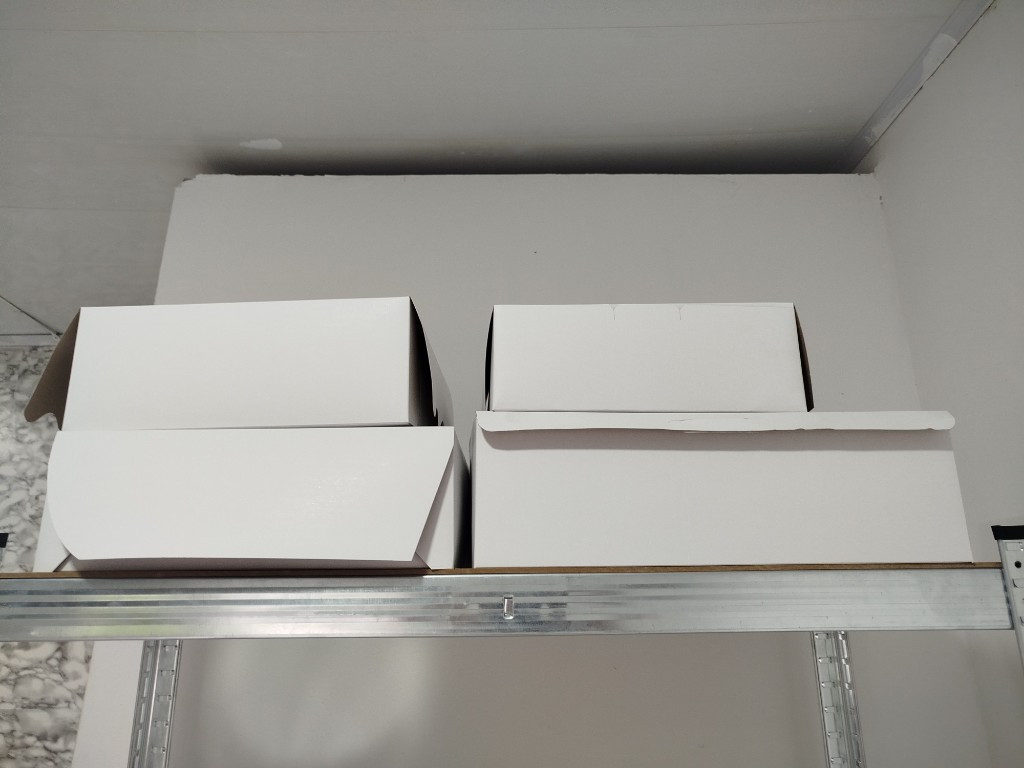 Imagen 1 de Cajas blancas para tortas 1/2 lb