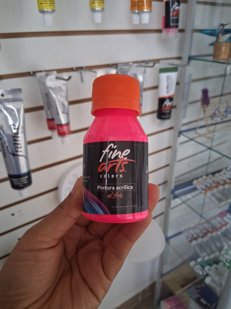 Imagen 1 de Acrílico Finearts 60 ml Rosa Neón