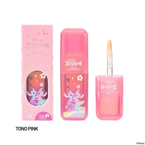 Imagen 1 de Brillo Holográfico Stitch Tono Pink