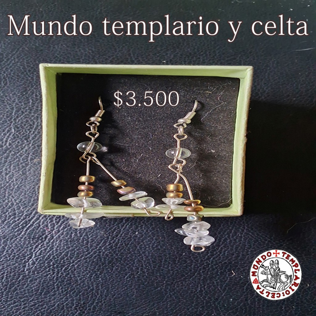 Imagen 1 de Aros de cuarzo fantasma