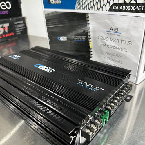 Imagen 1 de Amplificador carbón audio 4ch