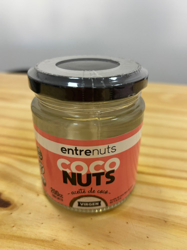 Imagen 1 de Aceite de coco virgen Entre nuts 200CC