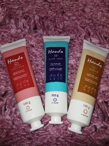 Imagem 1 de 1HINODE HANDS LUVA DE SILICONE Creme para mãos  100g