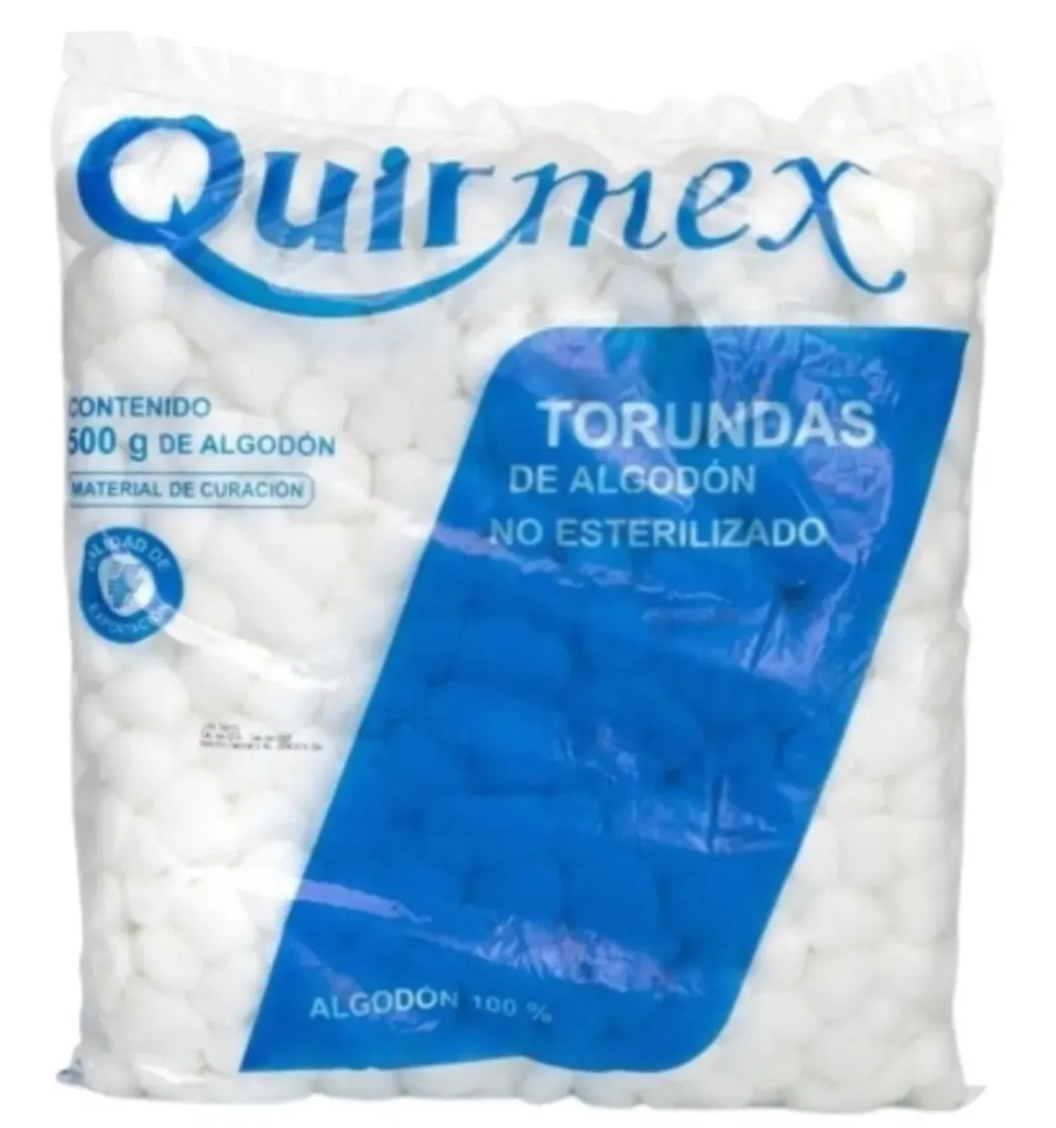 Imagen 1 de Torunda de Algodón 500g Quirmex